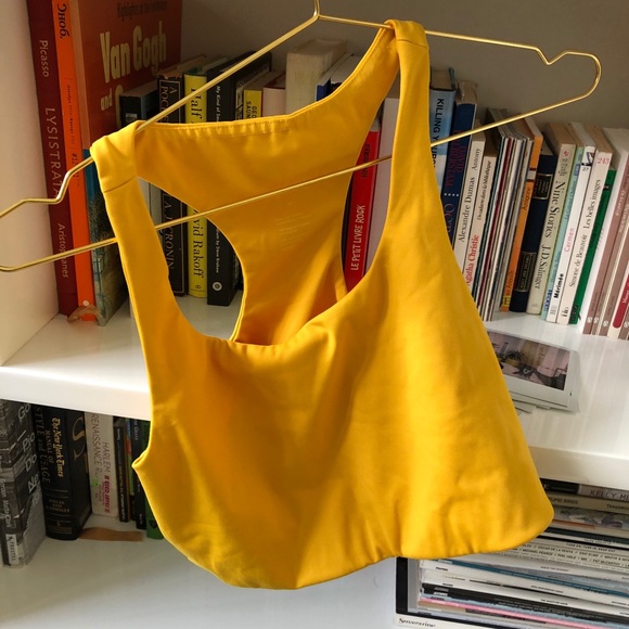 girlfriend collective Other - Girlfriend Collective Paloma Top M Citrine